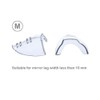 6 Pairs Eye Glasses Side Shields, Flexible Slip on Side