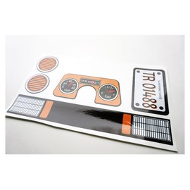 The Toy Restore Replacement Decals Fits Little Tikes Vintage Original Cozy Coupe Car Orange