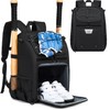HAMBOLY Youth Baseball Bag, Softball Bag for Girls & Boys,