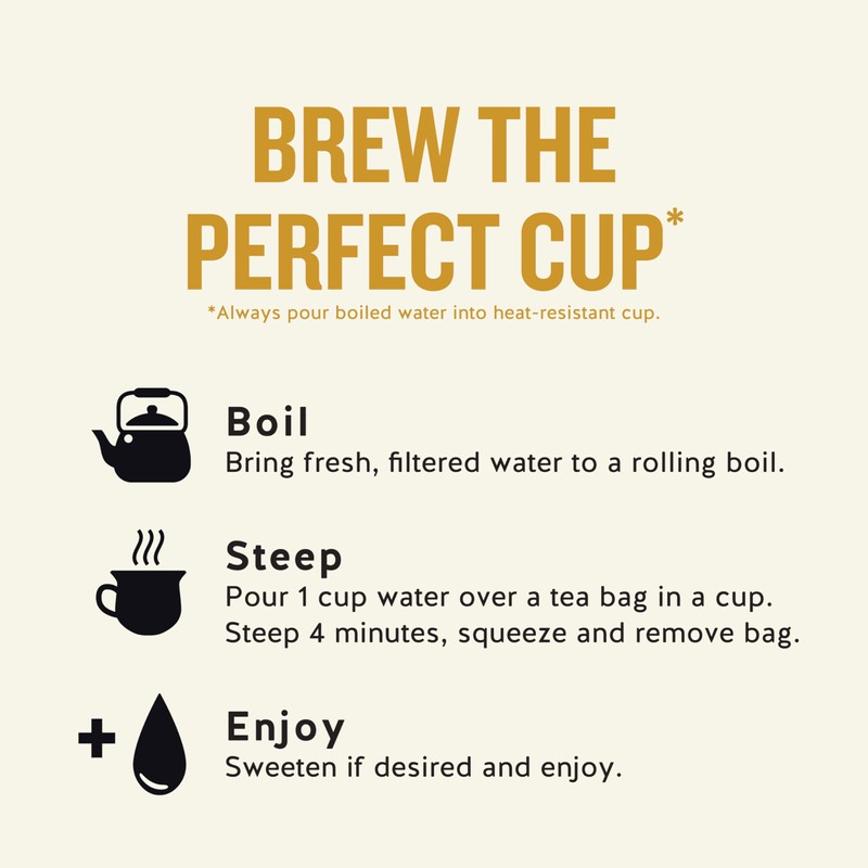 Celestial Seasonings Chamomile Tea Bags - Honey Vanilla Herbal Tea,