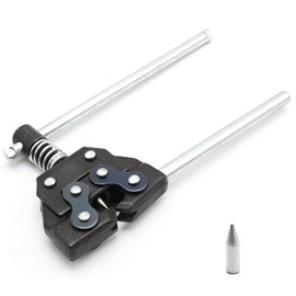 VIKKSAER Roller Chain Breaker, Chain Disassembly Tool, Replacement for 25, 35, 41, 40, 50, 60, 05B, 06B, 08B, 10B, 410, 43, 65, 415, 42, 415H, 420 Roller Chain Sizes