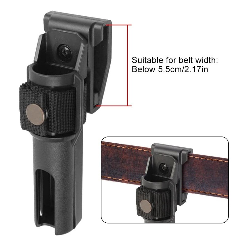 Baton Holster, 360 Degree Rotating Baton Holder, Expandable Holder Baton