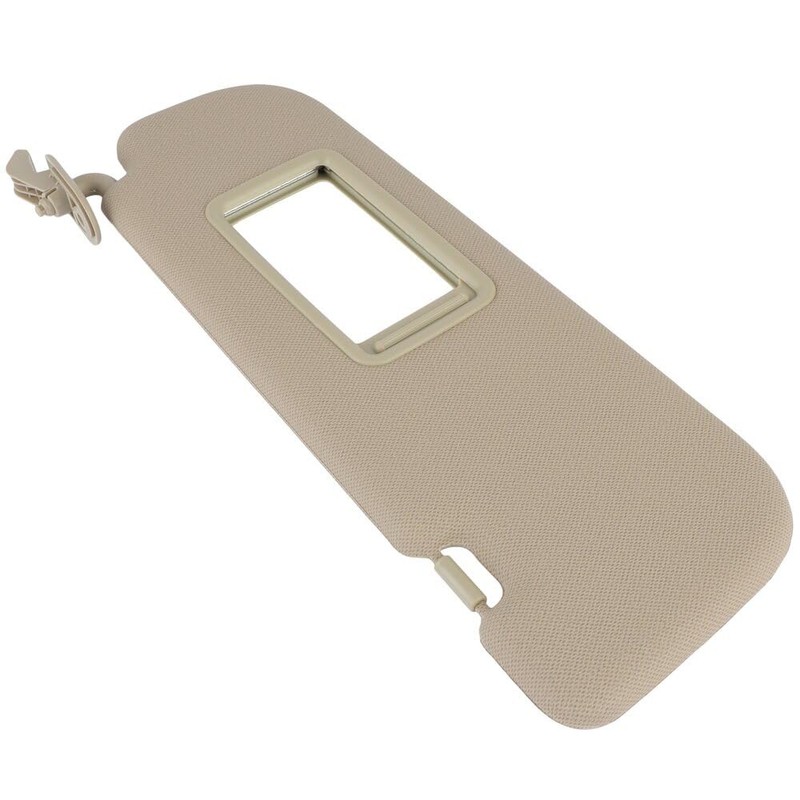 SCITOO Beige Right Passenger Side Sun Visor Compatible for Hyundai