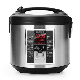 Comfeé COMFEE' Rice Cooker 10 cup uncooked, Food Steamer, Stewpot, Saute All in One ...