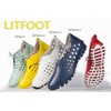 LITFOOT LF9010-3 Comfy Women's Leather Shoes (Black, Numeric_8)