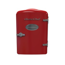 ARCTIC CHEF RMIS129RED Mini Compact Refrigerator-Red, 0.14 Cubic Feet