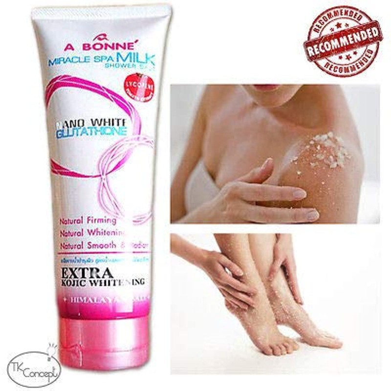 Miracle Spa Milk Shower Salt with Lycopene Tomato Extract 350