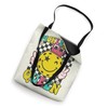 Pickleball Queen Funny Retro Paddle Star Smile Crown Tote Bag