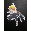 Meliodas from Seven Deadly Sins Glossy Sticker Anime Walls, Appliances,