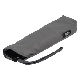 iX-brella Steel Flat Pocket Umbrella Super Flat Mini Umbrella, Titanium grey, Pocket umbrella super mini