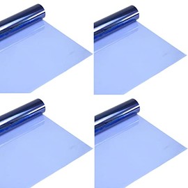Selens Blue Color Correction Gel 16x20 Inches 4 Pieces 1/4 CTB Colored Lighting Filter Sheet for 800W Red Head Light Strobe Flashlight Photo Studio