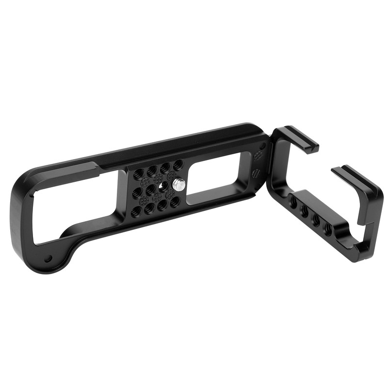 Aluminium Alloy L Quick Release Plate Vertical Shooting Handle Multihole