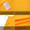 Zihuatailer Orange Yellow Aprons for Women and Men Baking Cooking