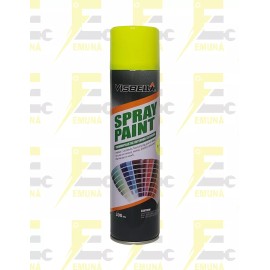 VISBELLA SPRAY PAINT FLUORECENT YELLOW 300ML (1bottle)