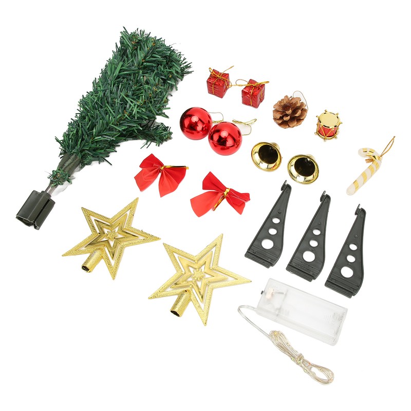 30cm Tabletop Christmas Tree Mini Artificial DIY Lightweight Vivid Christmas