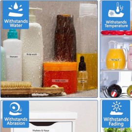 Superink Compatible for Brother P-Touch Label Maker TZ TZe 111 Tape Cartridges Clear 3PCS