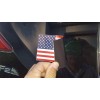 American Flag car Magnet 5in x 3in for Car Fridge