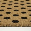 HOMESCAPES Extra Large Coir Door Mat 120 x 45 cm