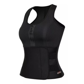 J.H. Company Faja Colombiana Chaleco Neopreno Cintura Reductor Gym 811