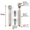 Manual Magnetic Modular Screwdriver with Replaceable Flathead and Crosshead Screwdriver