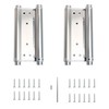 2Pack 8inch Double Action Spring Hinges, Self Closing Door Hinges