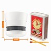 CAVIUS Smoke Alarm 2007-004 - 10Y Invisible, 1471200, White