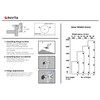 Berta 20-Pack, 1-5/16 inch Overlay Soft Closing Face Frame Cabinet