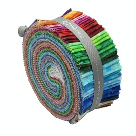 Quilting Treasures Fabrics Ombre Squares 42 Fabric Strips 2.5 by 44 inches