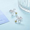 Stethoscope Earrings for Women - 925 Sterling Silver Nurse Earrings