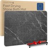 STATETRA Stone Bath Mat Quick-Dry Absorbing Diatomaceous Earth Bath Mat