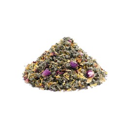 Kräutertee lose Sylter Himbeerblätter, Hagebutten, Brennnesselblätter, Brombeerblätter, Rosen, Apfel, Heideblüten, Kaktusblüten, Spitzwegerich, Rosenblüten, Kräuter Tee fruchtig-kräutrig 500g