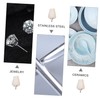 Operitacx 8 Pcs Polishing Wheel Set Cloth Buffing Mop Kit