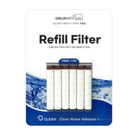 12 Daelim Bath D-Clean replacement shower filters Original product