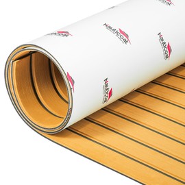 Nauticoat EVA Foam Boat Flooring 92.5''x43.3/35.4/23.6" Marine Decking Faux Teak/Camo, Marine Flooring, Non Skid Boat Foam Decking for Boat Carpet, RVs and Swim spas,Outdoor Stair treads,Cooler Pads.