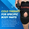 O2 Cold Therapy Knee Wrap with Ice Pack and Air