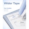 Four Candies Correction Tape Refills, 8PCS Refillable White Out Tape