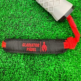 GLADIATOR PADEL Padel Racket Rope Paddle Racket Cord - Paddle Rope - Paddle Racket Straps - Padel Accessories - Padel Accessories - Padel Accessories for Men and Women (Red)