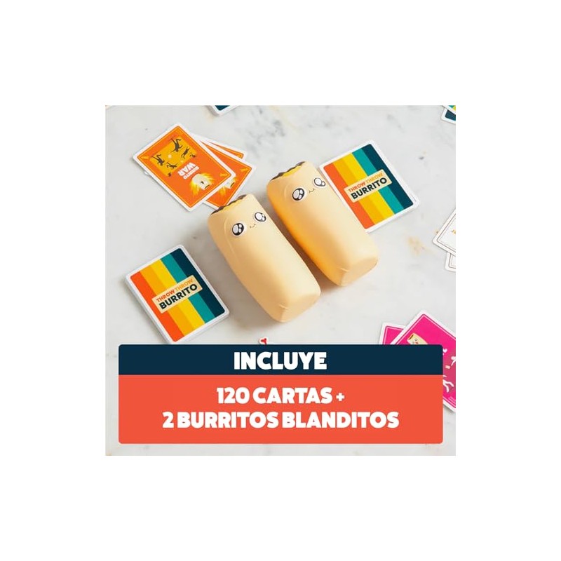 Juego De Cartas Exploding Kittens Throw Throw Burrito Edición Original