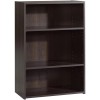 Home Square 2 Piece Modern Engineered Wood Bookcase Set in