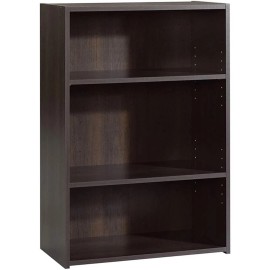 Home Square 2 Piece Modern Engineered Wood Bookcase Set in Cinnamon Cherry