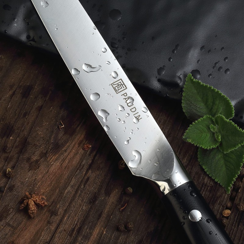 PAUDIN Carving Knife Set - 8" German Steel Turkey Carving