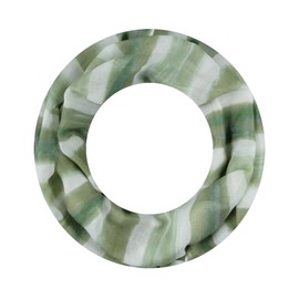 Majea Loop Scarf Women's Tube Scarf Neckerchief Narrow Loop Scarf (880050), Green 18