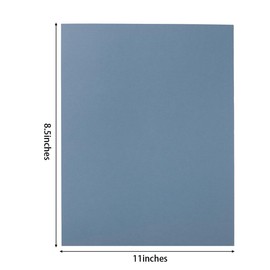 30 sheets Cardstock Paper 8 1/2 x 11 Inches for Crafts and Invitations (Dusty-Blue)