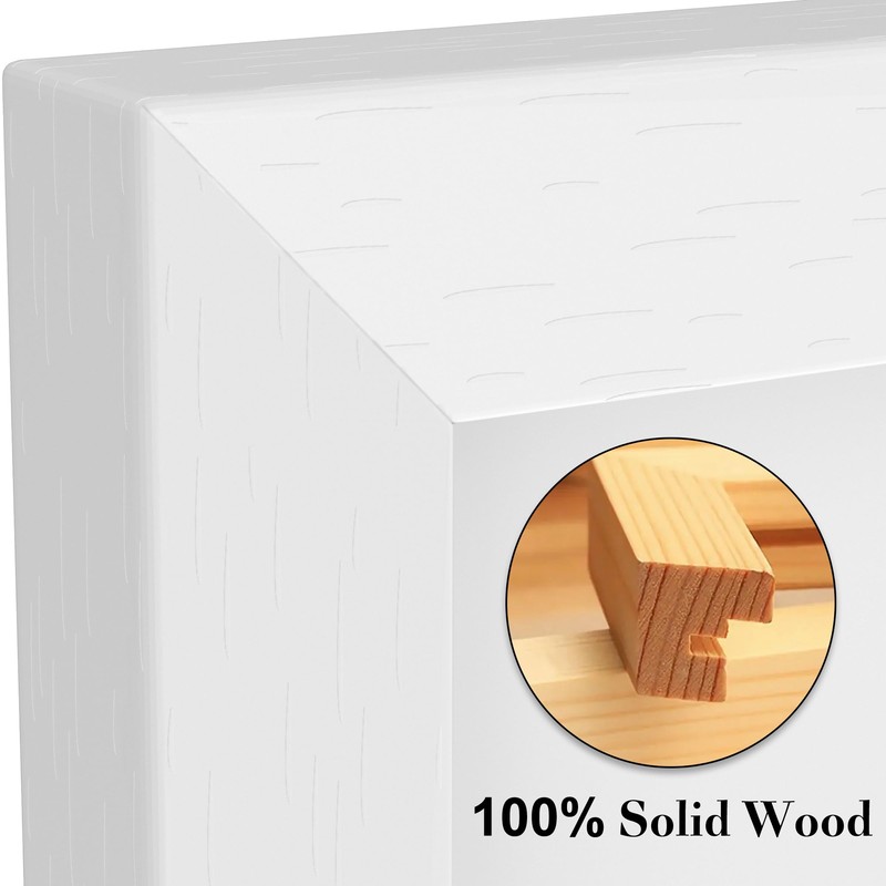 wyewye A4 Picture Frames Pack of 3 Wooden A4 Picture