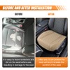 UHANBUT Luxury Faux Leather Car Seat Cover, Anti-Slip Waterproof Universal