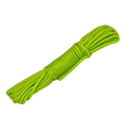 ESW LEISURE Guyline Rope For Tents Awning Camping Strong Lightweight Paracord Guy Ropes Guy Lines Fishing Outdoor Umbrella Bivvy Caravan Gazebo Tarp Windbreak Cord Line (Fluorescent Green, 10 Metres)