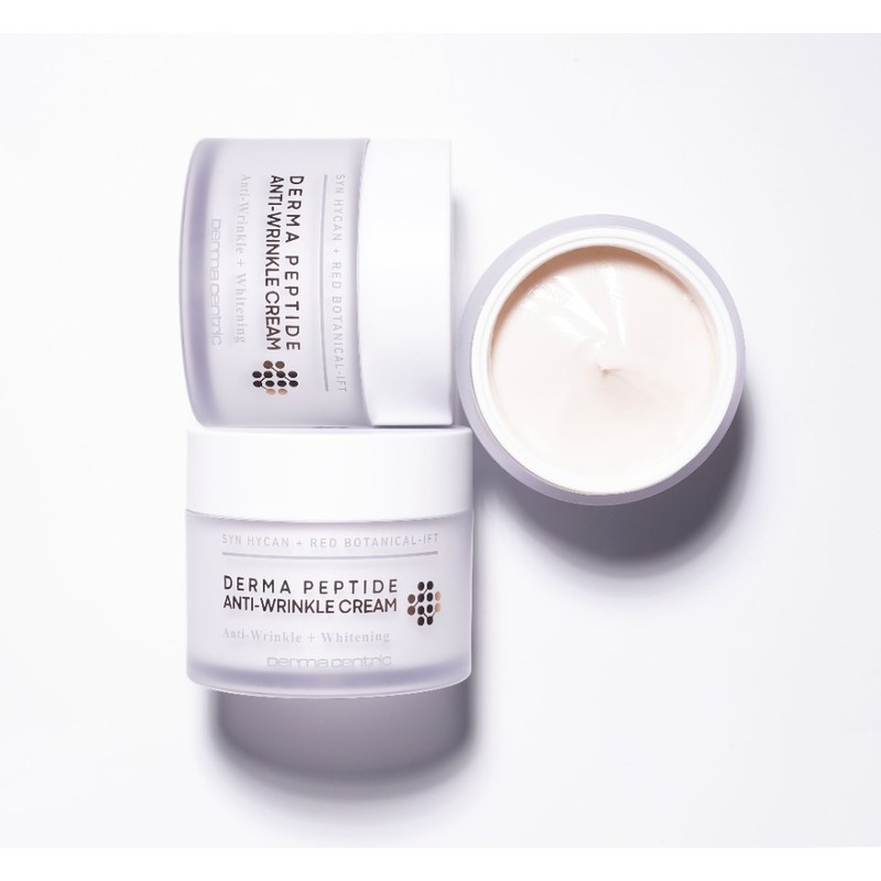 Dermacentric Derma Peptide Anti-Wrinkle Cream 50ml Collagen Wrinkle Improvement Anti-Aging
