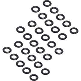Audiofan O-Ring Fluorine Rubber Sealing Gasket Outer Diameter 0.2 x Inner Diameter 0.1 inch (5 mm) x Inner Diameter 0.1 inch (3 mm) x Width 0.04 inch
