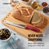 Farberware Slice Bread Knife Ultra-Sharp Serrated Blade, Ergonomic Soft-Grip Handle,