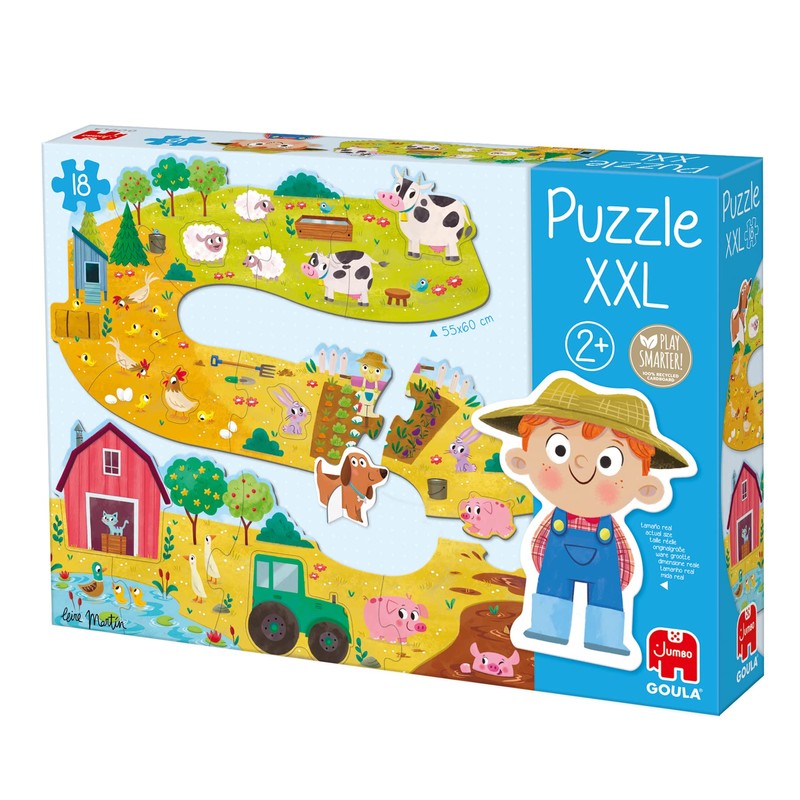 Goula 53176 Wooden Puzzle, Multi-Colour